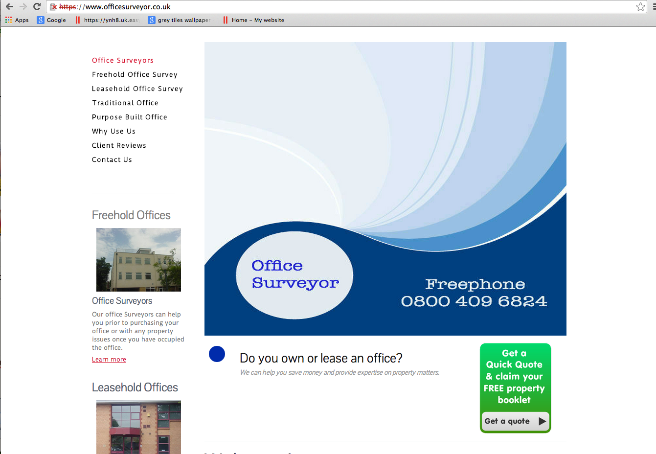  Take a Look At OfficeSurveyor.co.uk